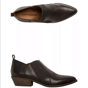 NEW Lucky Brand Joelle Western Booties